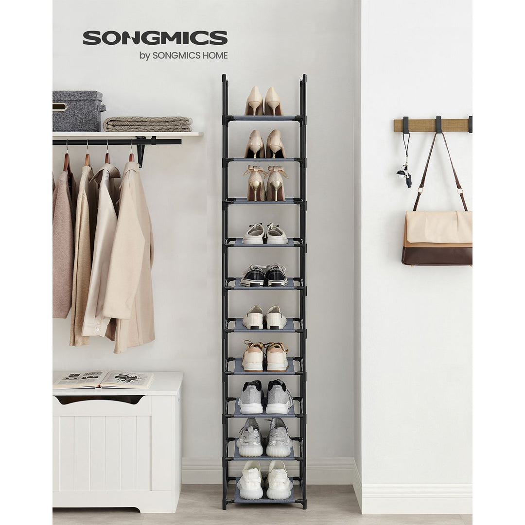 10-Tier Shoe Rack 33 x 33 x 173 cm