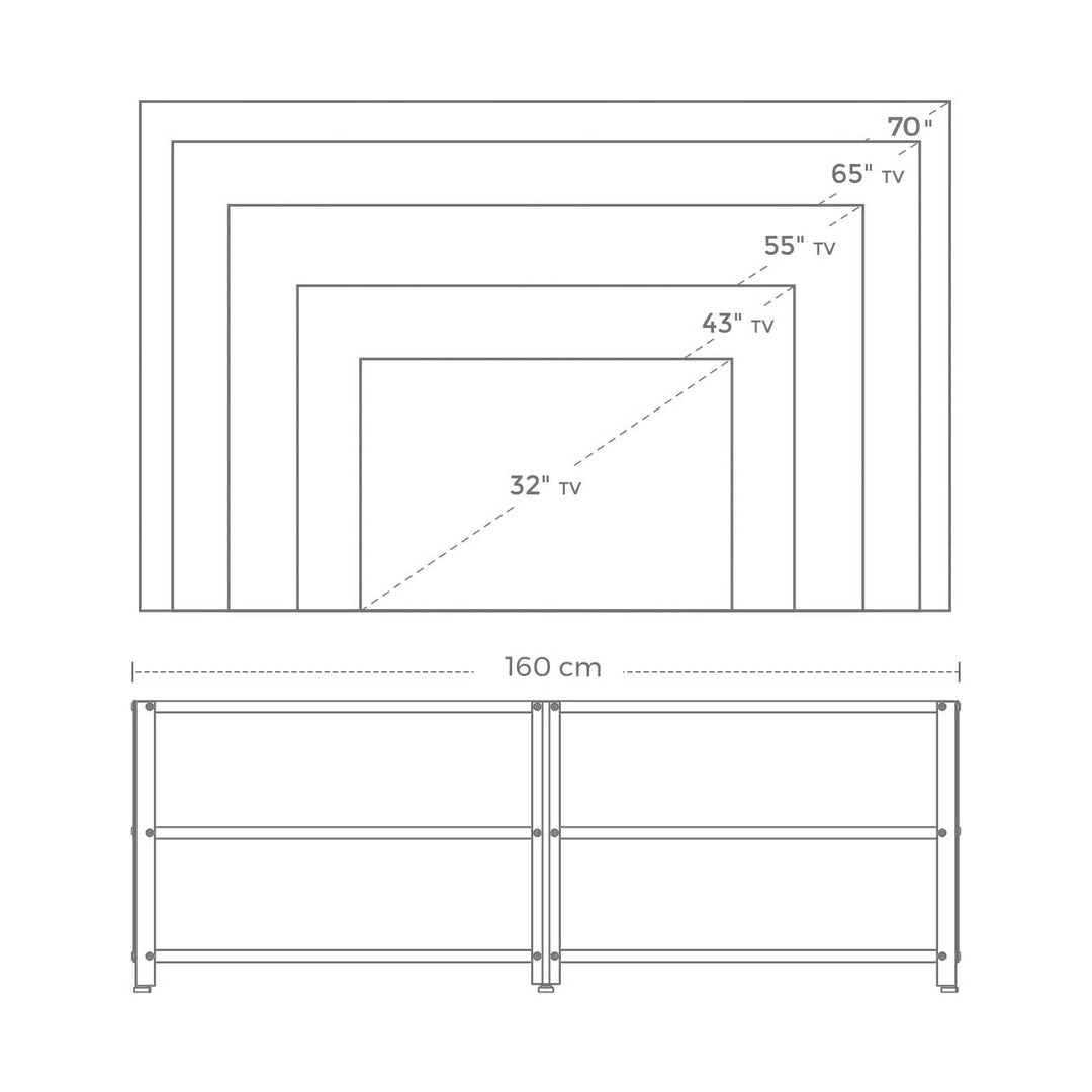 TV Stand for 70 inch TV