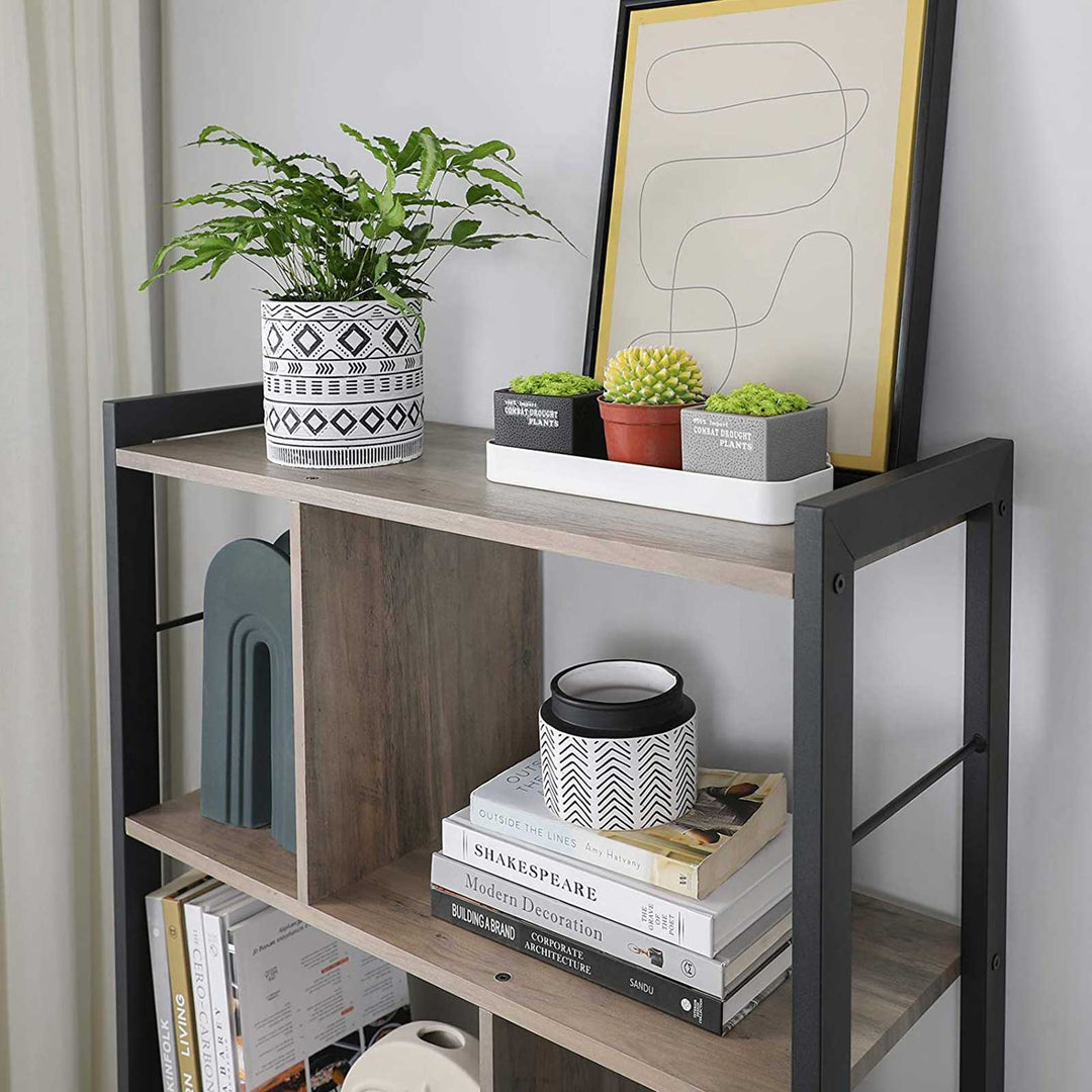 Large 4-Tier Bookcase