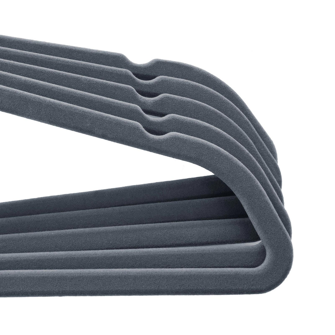 Light Grey Velvet Hangers