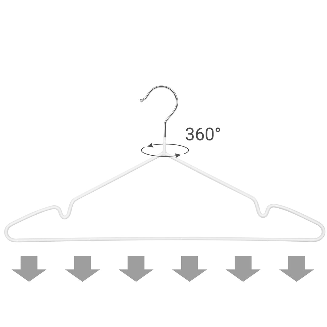 Metal Coat Hanger Set