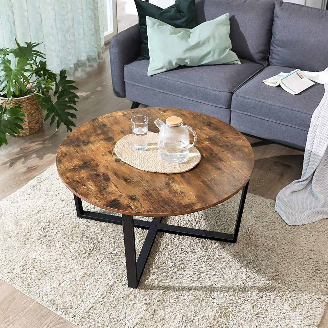 Metal Frame Coffee Table