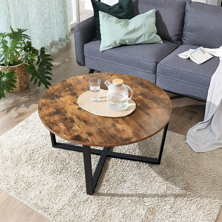 Metal Frame Coffee Table