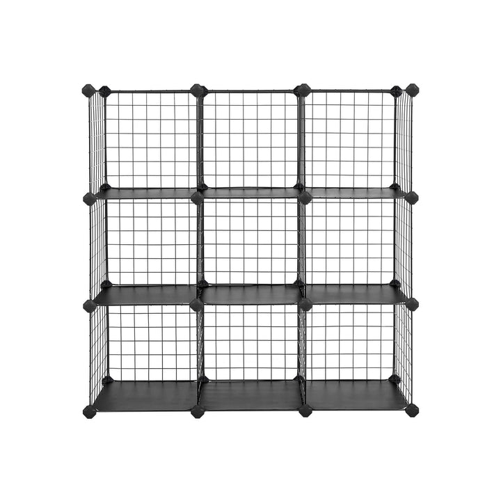 Metal Wire Modular Bookcase