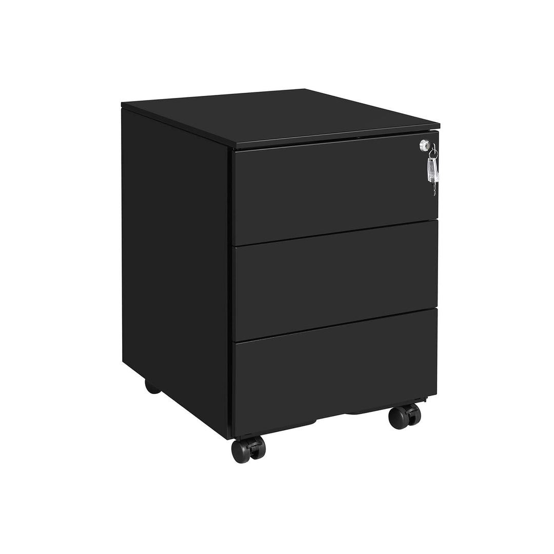 Mobile Lockable File Cabinet