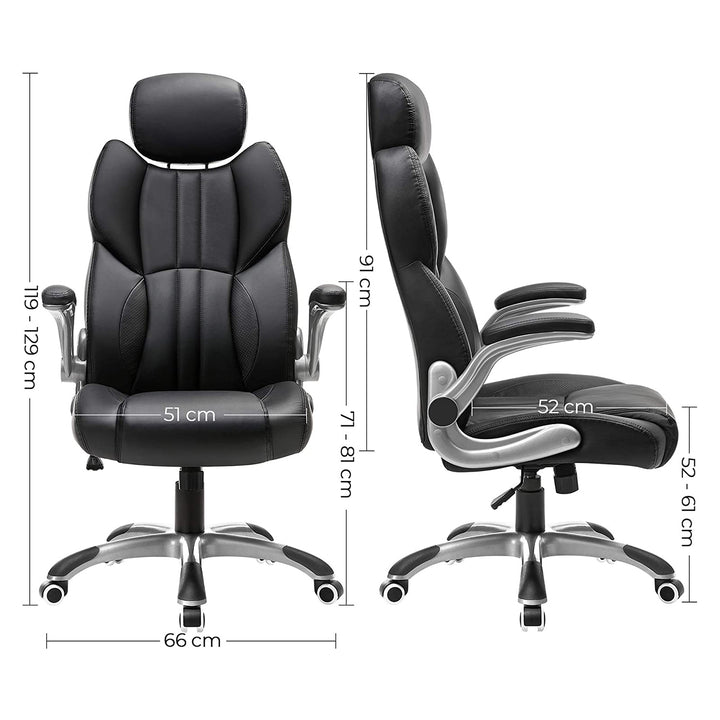 PU Swivel Office Chair