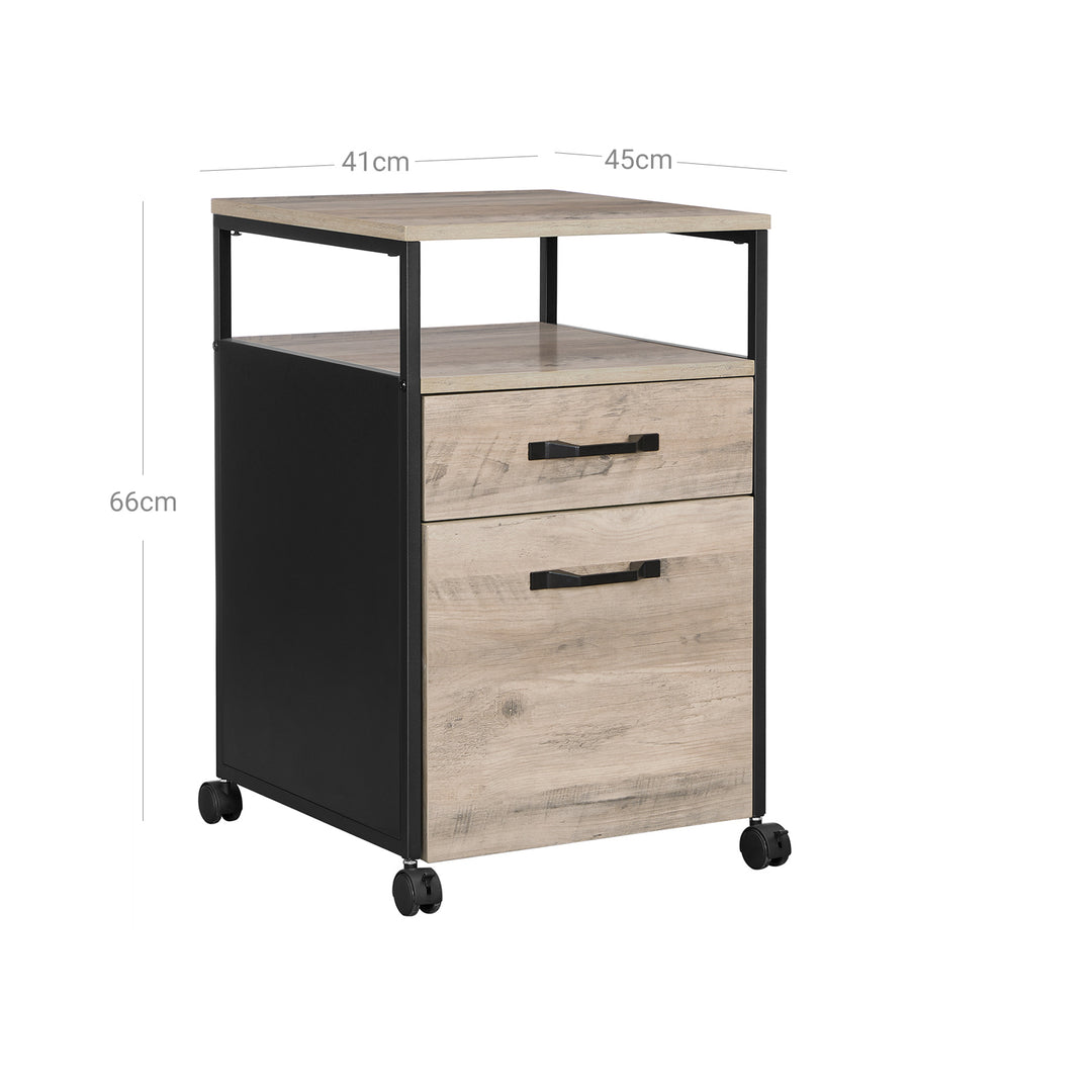Mobile Office File Cabinet