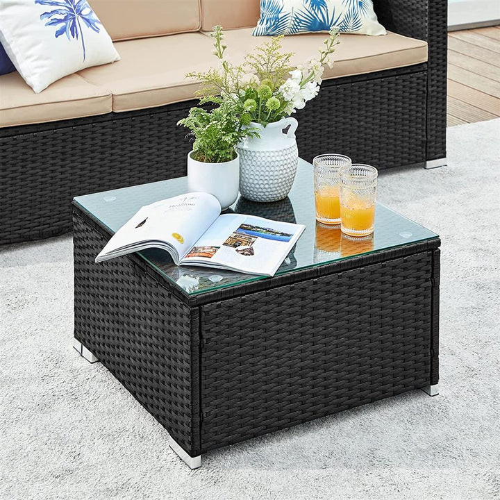PE Rattan Patio Furniture Set