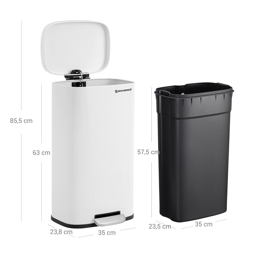 Pedal Trash Can 30L