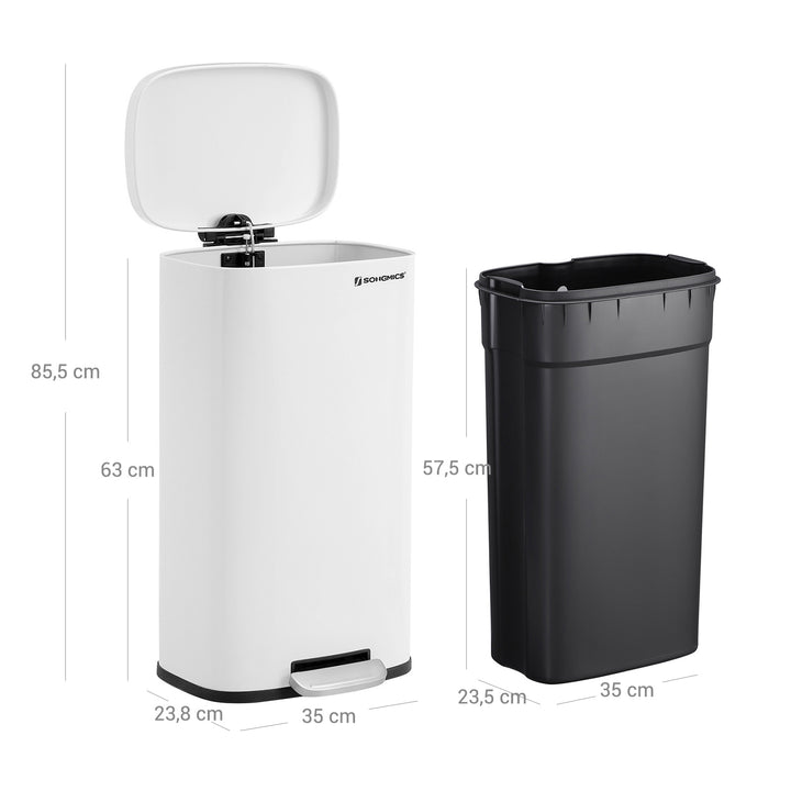 Pedal Trash Can 30L