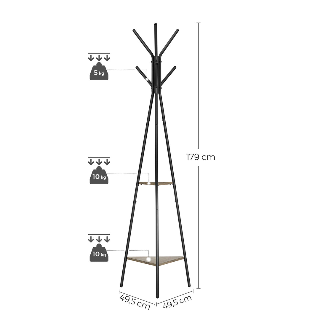 Free-Standing Coat Rack