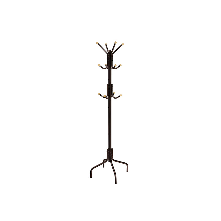 Coat Stand with 12 Hooks and 4 Legs