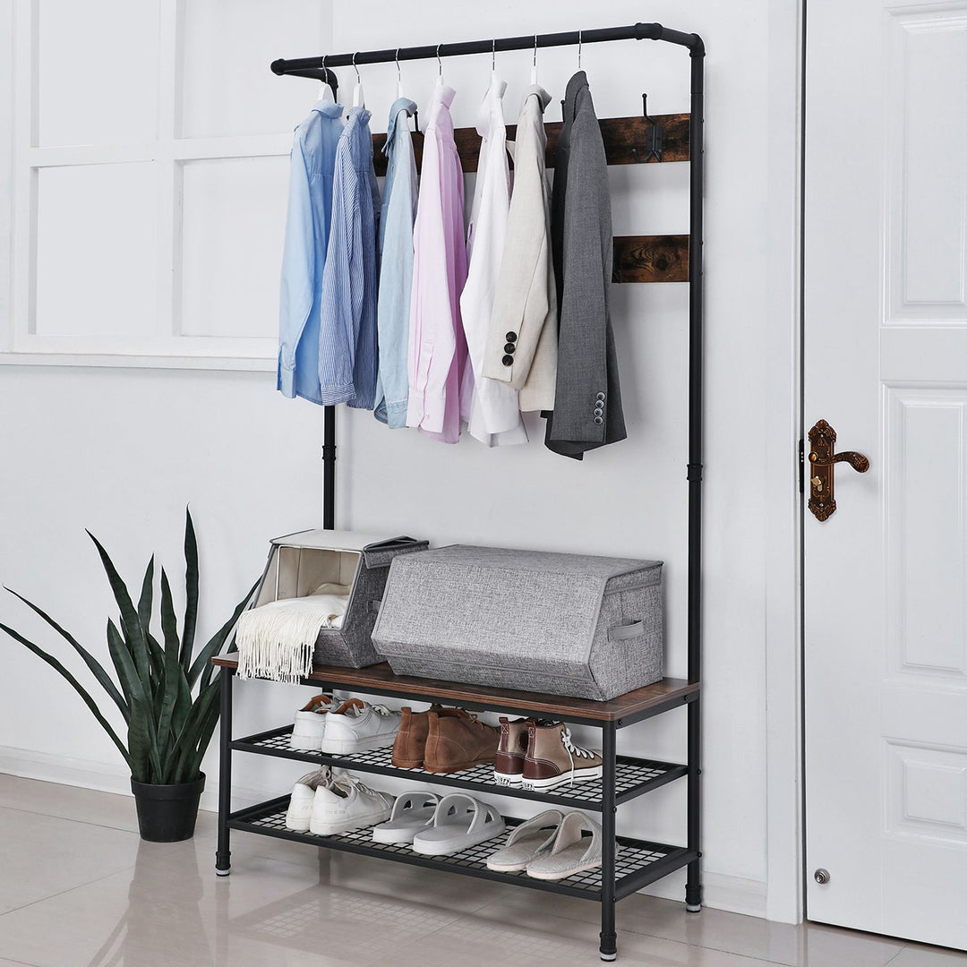 Set of 3 Stackable Storage Boxes with Lid