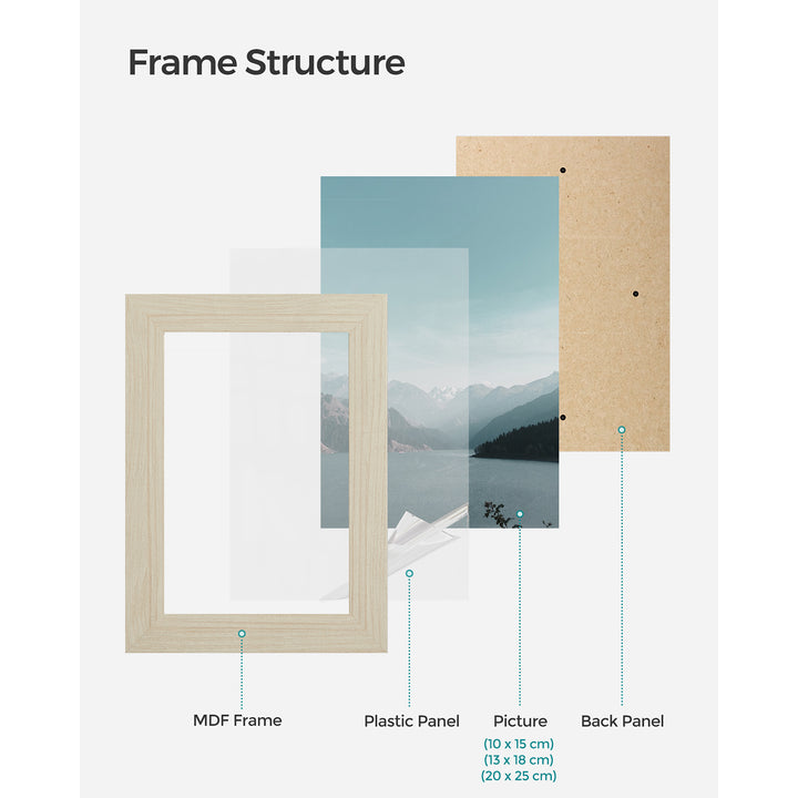 Set of 10 Photo Frames
