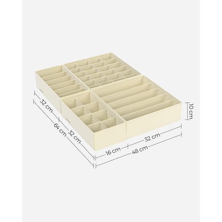 Set of 8 Underwear Drawer Organisers