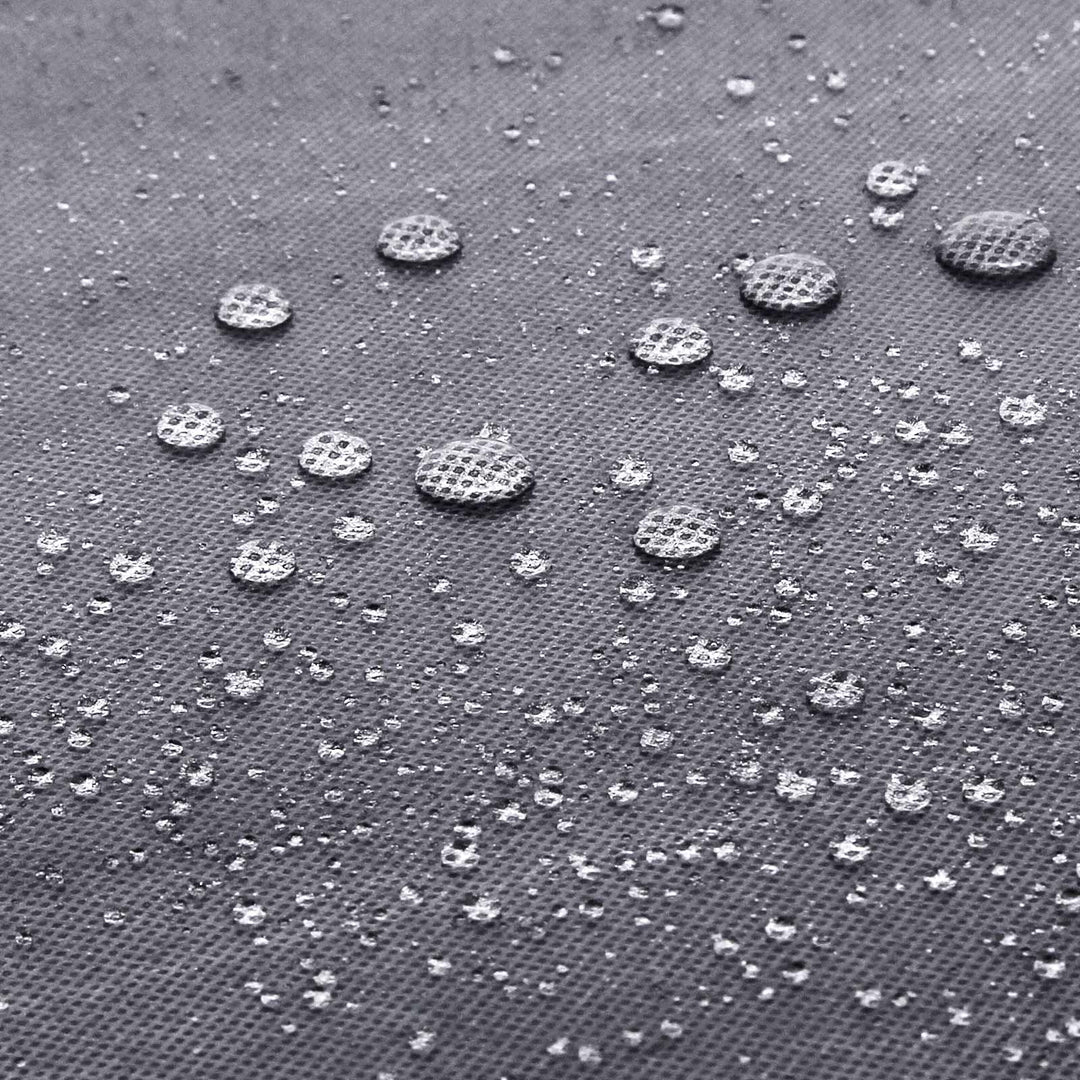 Grey Portable Closet with Hanging Rail