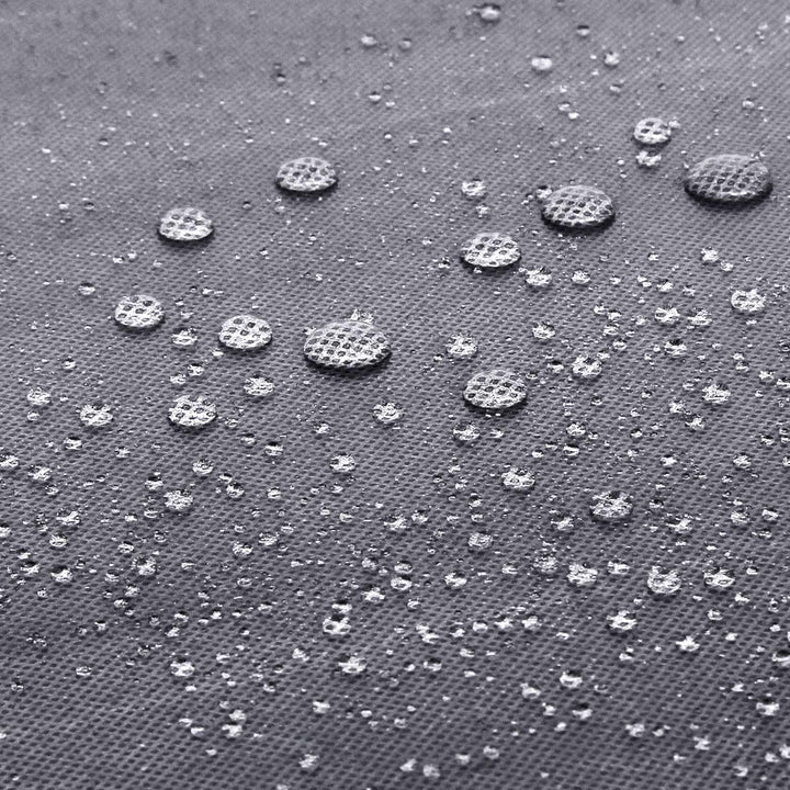 Grey Portable Closet with Hanging Rail