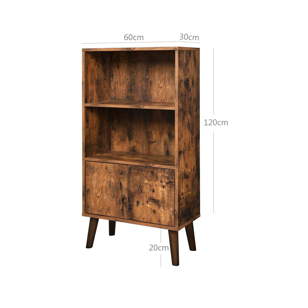 Retro 2-Tier Bookcase