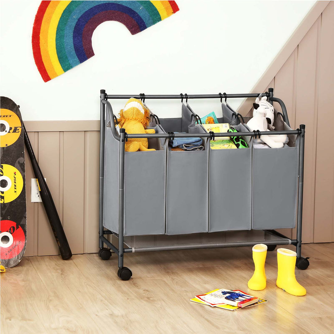 Rolling Laundry Sorter