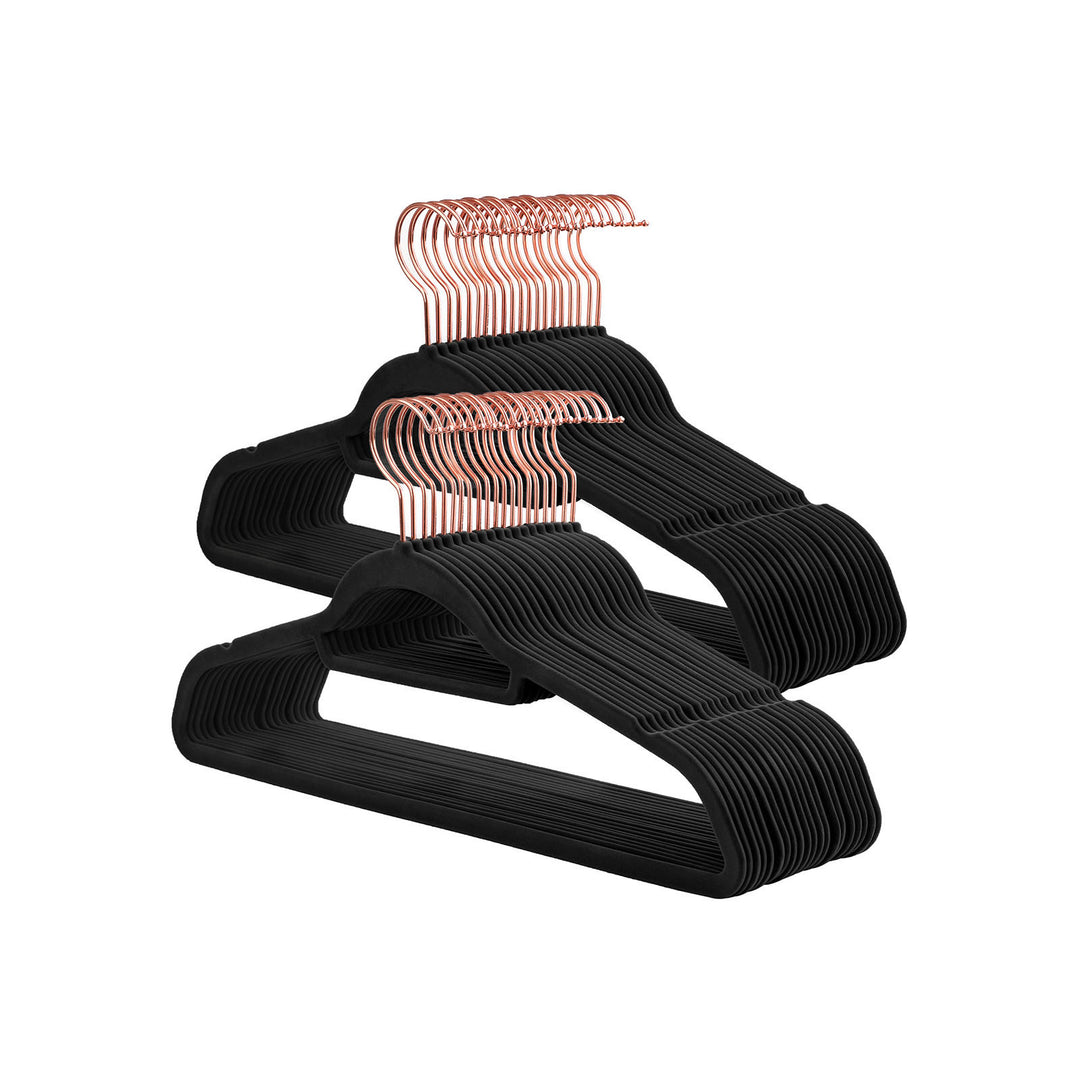 Rose Gold Velvet Hangers