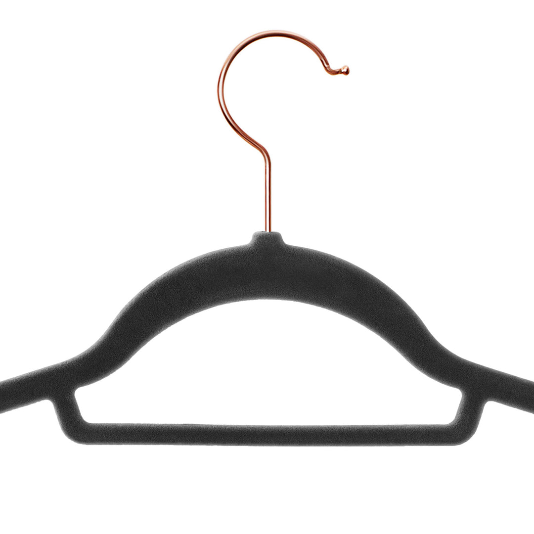 Rose Gold Velvet Hangers