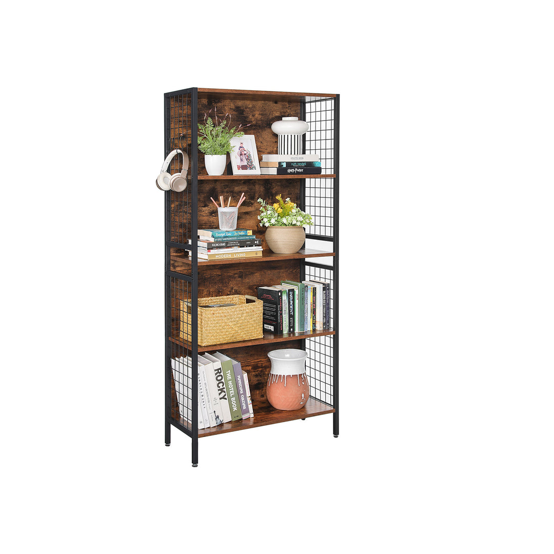 S-Shaped Hooks Bookcase