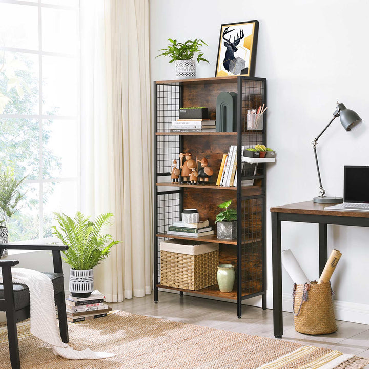 S-Shaped Hooks Bookcase