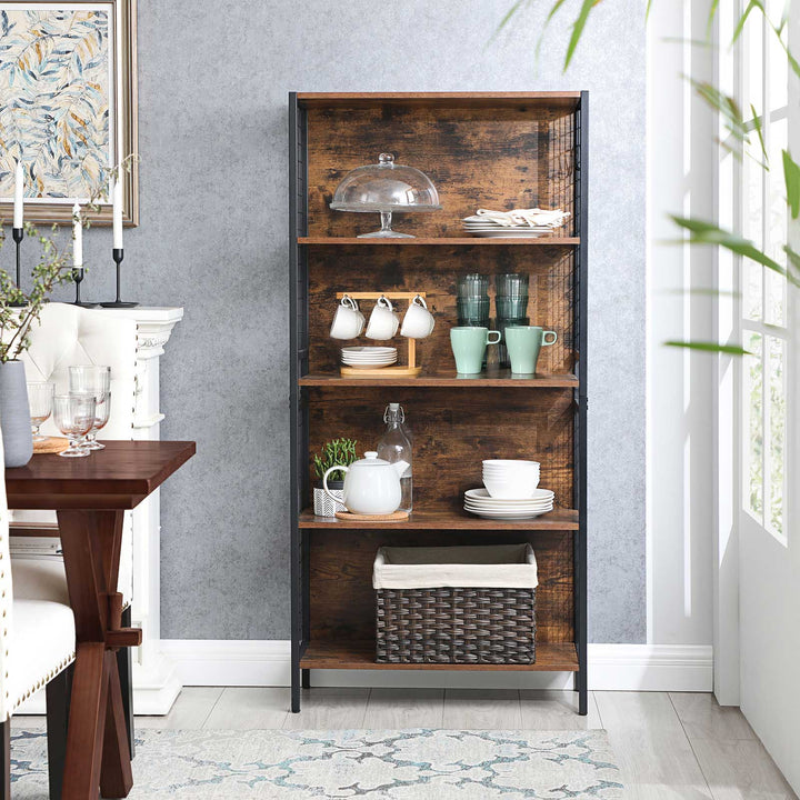 S-Shaped Hooks Bookcase