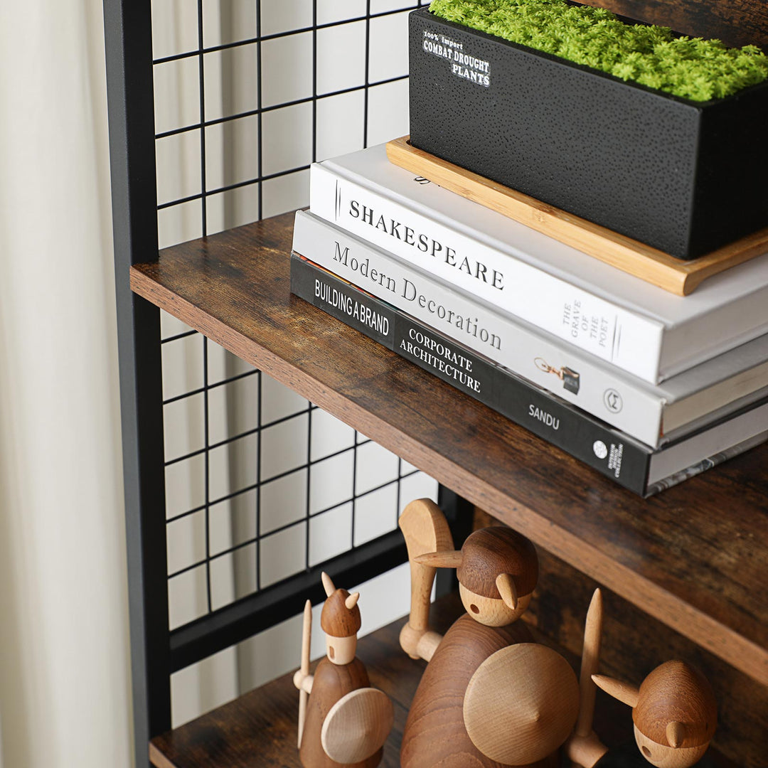 S-Shaped Hooks Bookcase