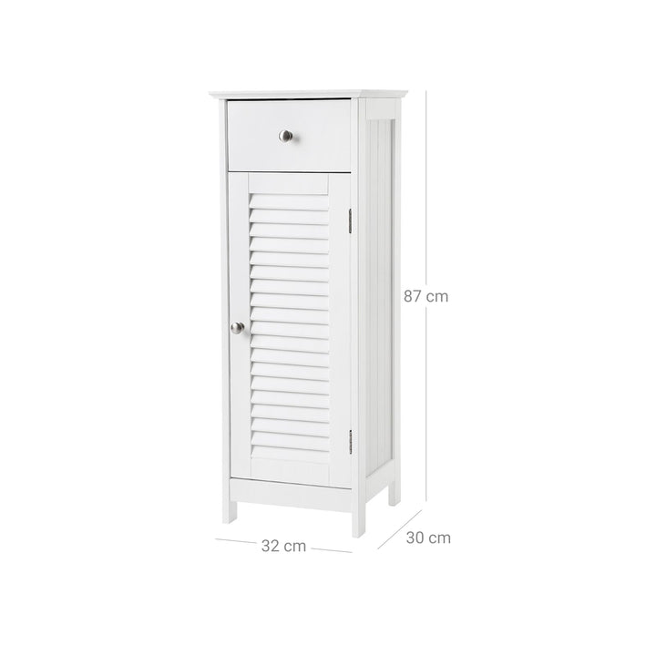 Shutter Door Bathroom Cabinet