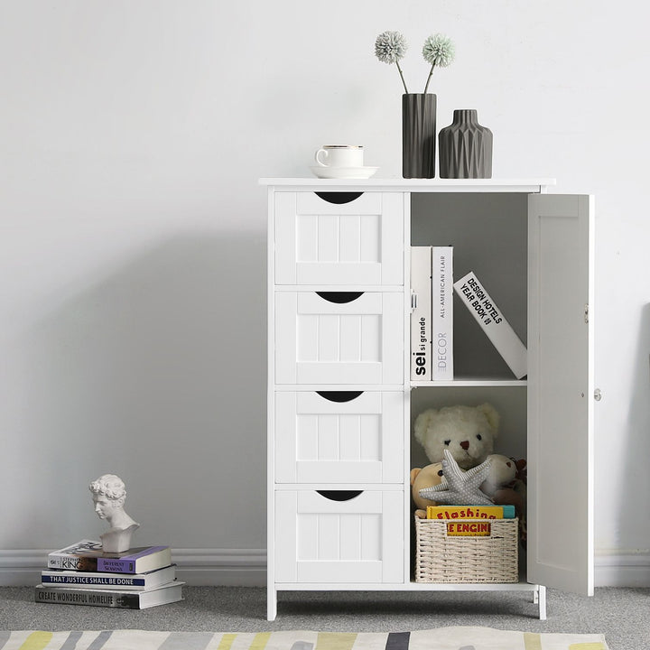 4 Drawers Wooden Cabinet