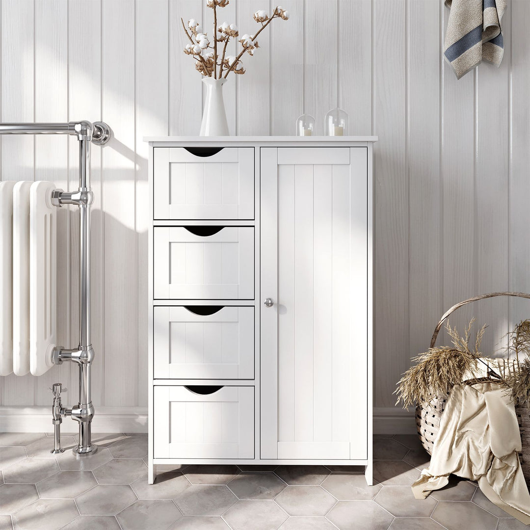 4 Drawers Wooden Cabinet
