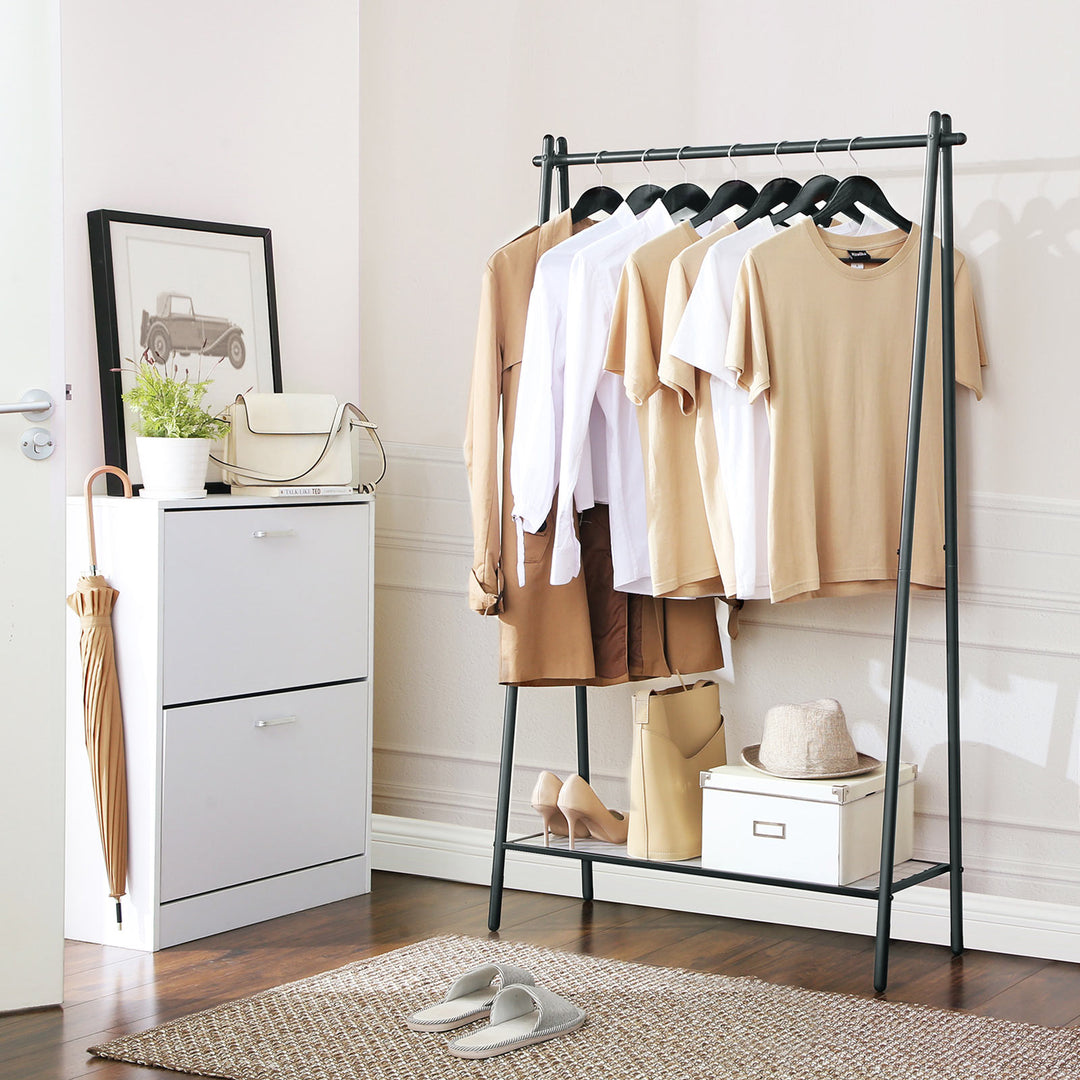 Single Rod Garment Rack
