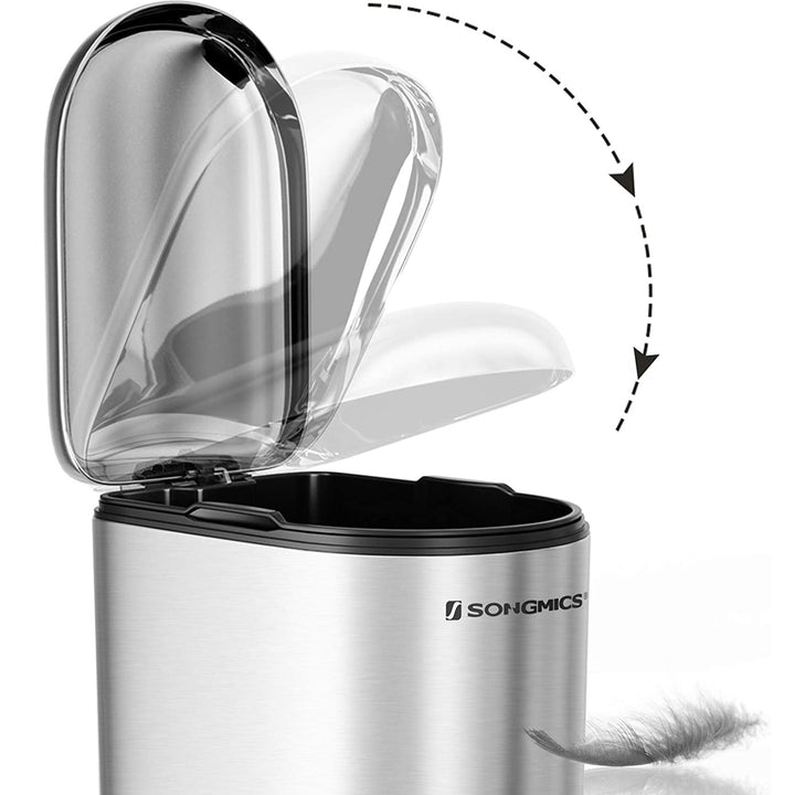 Slim Pedal Trash Can