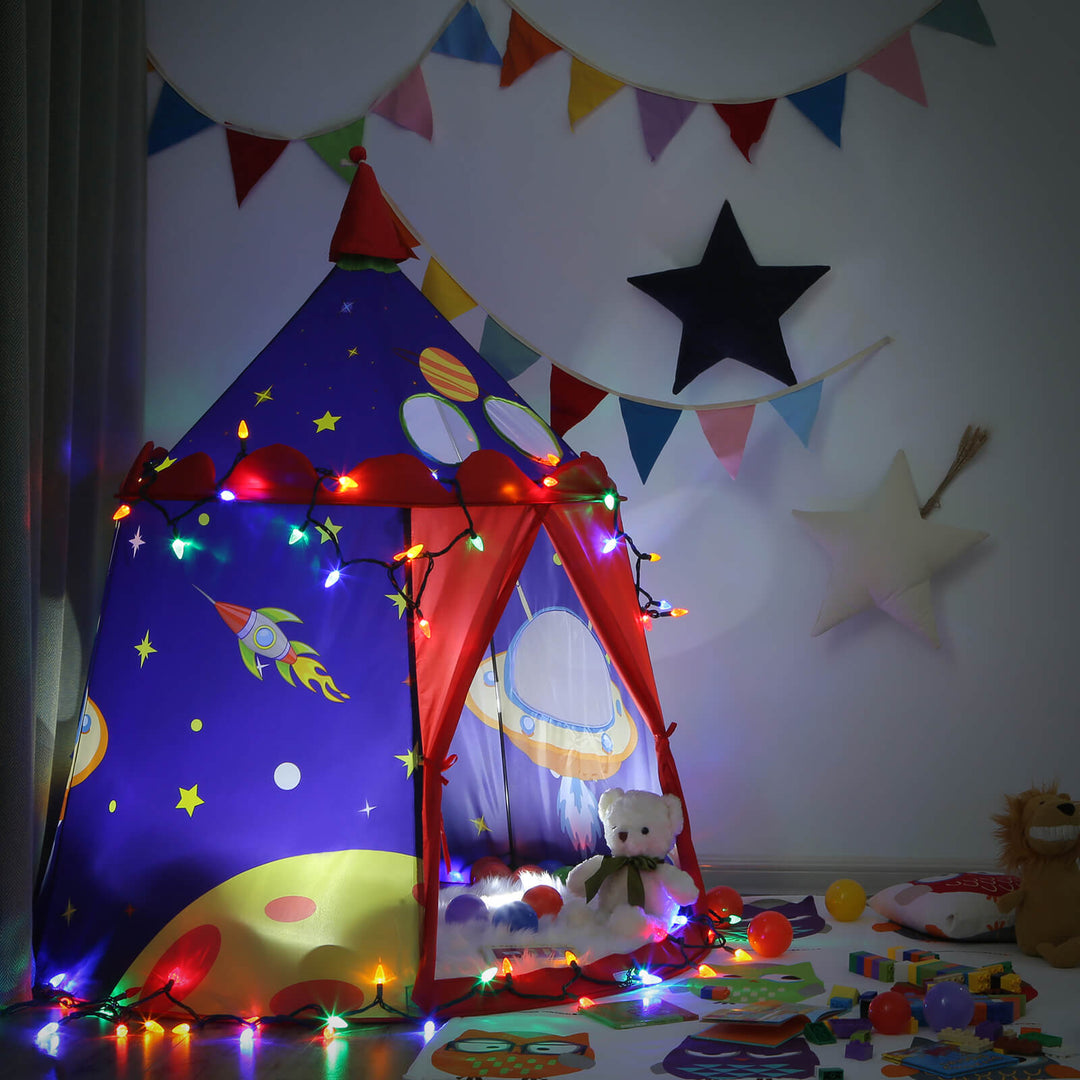 Space Pattern Play Tent