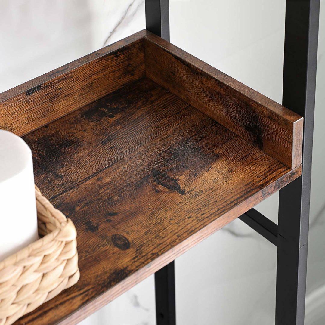 Stable Bathroom Storage Shelf