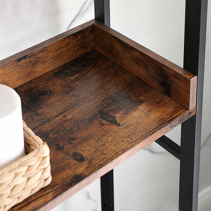 Stable Bathroom Storage Shelf