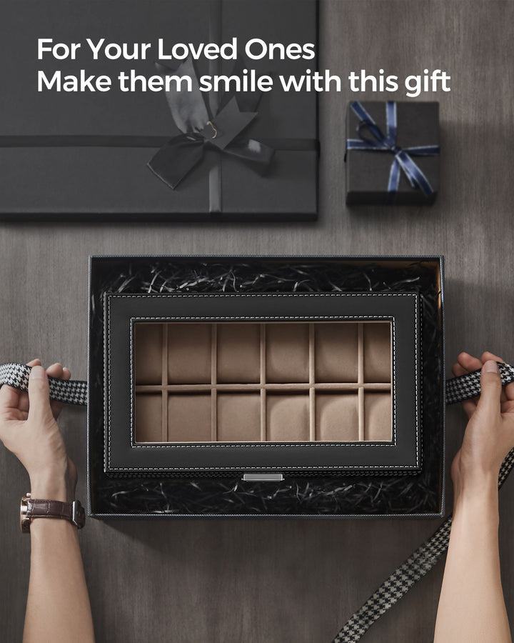 Double Layer Watch Box