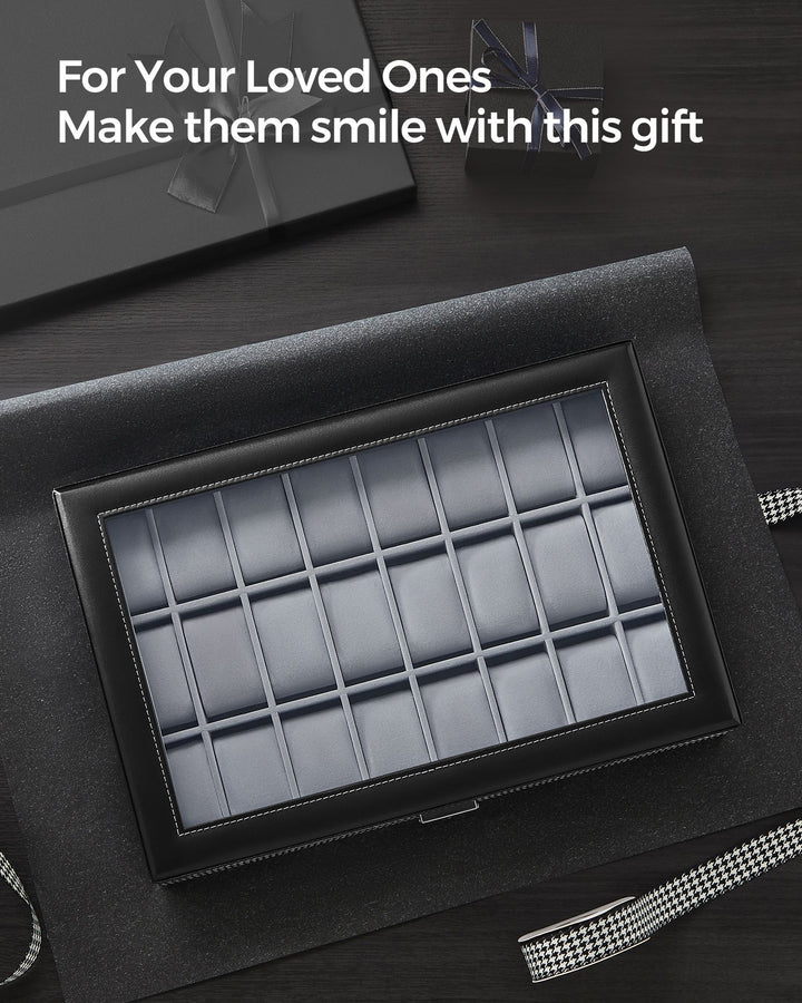 24 Slots Watch Box