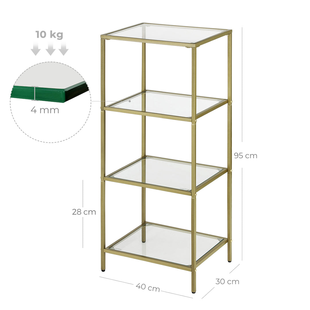 4-Tier Storage Shelf