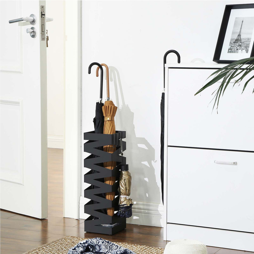 Umbrella Rack with Hooks