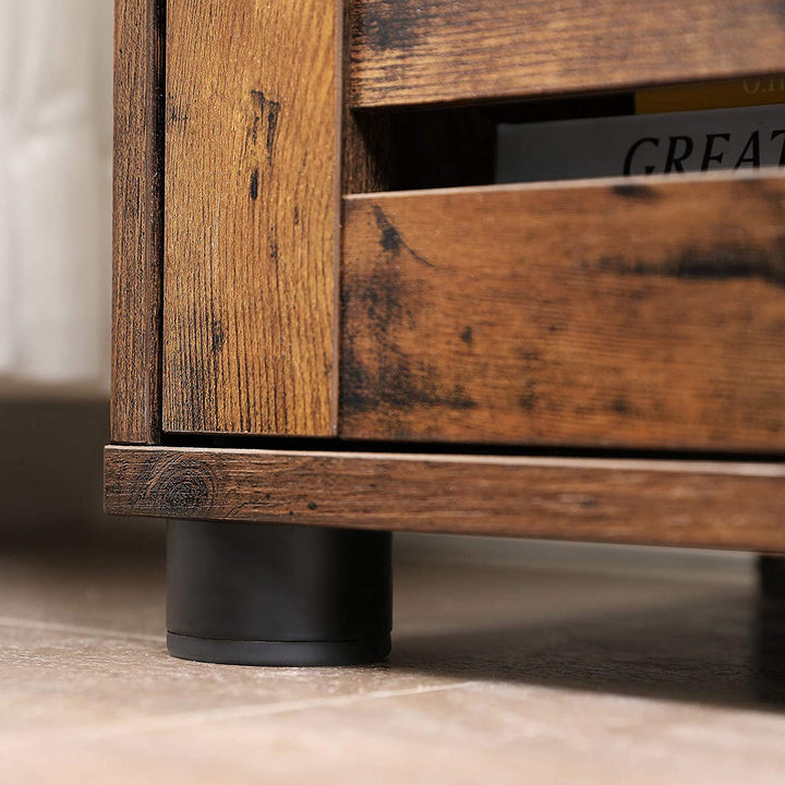 Under Sink Cabinet Rustic Brown