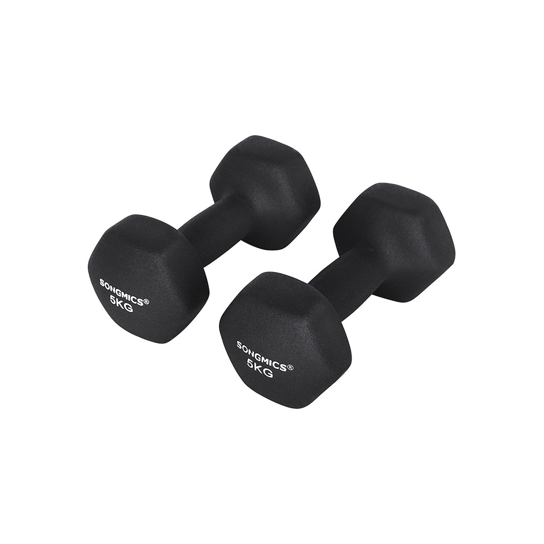2 x 5 kg Dumbbells