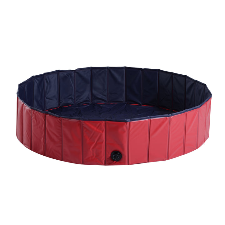 140 x 30H cm Pet Swimming Pool-Red