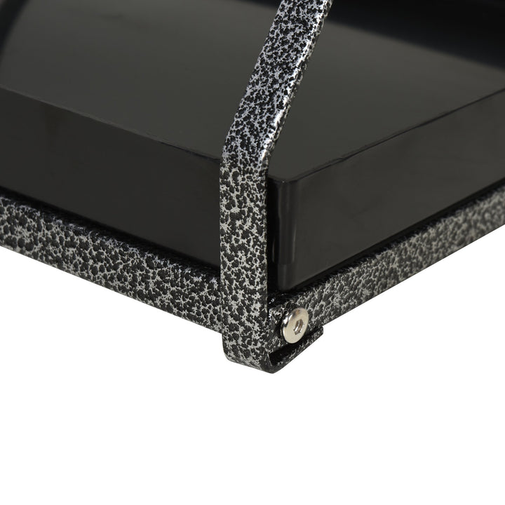 Portable Bird PlayStand Training Playground with Wood Perch Ladder Feeding Cups for Macaw Parrot Conure