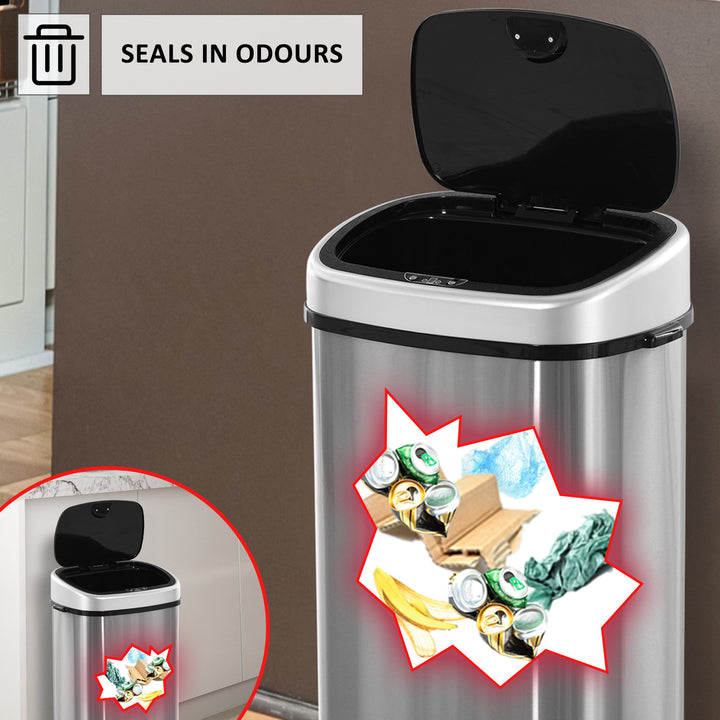 Sensor Bin, Stainless Steel, 58L