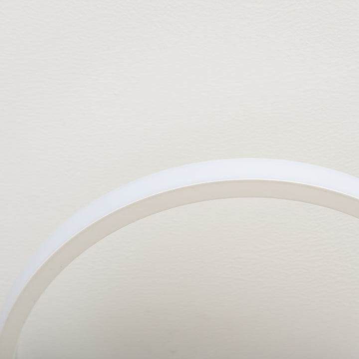 Modern Three Circle LED Ceiling Lamp Light with Metal Base for Bedroom, Hallway, Dining Room, Living Room