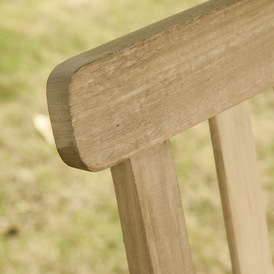 Outsunny Outdoor Outdoor Wooden 2-Seater Poch Swing Chair Hanging Hammock Garden Furniture,Natural Porch Bench Chains