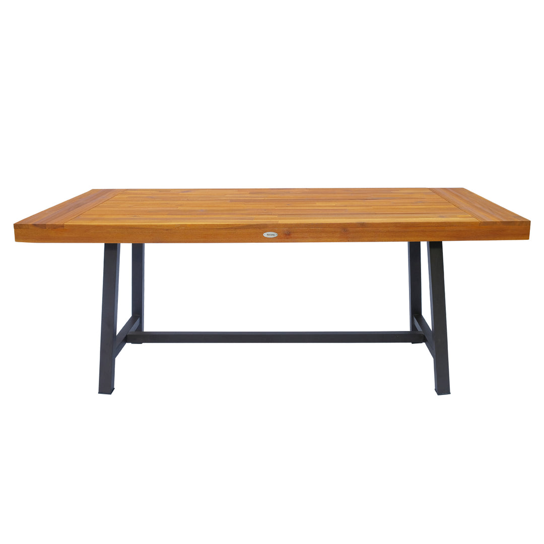 Outsunny 3 Pieces Set, Acacia-Natural Wood Colour