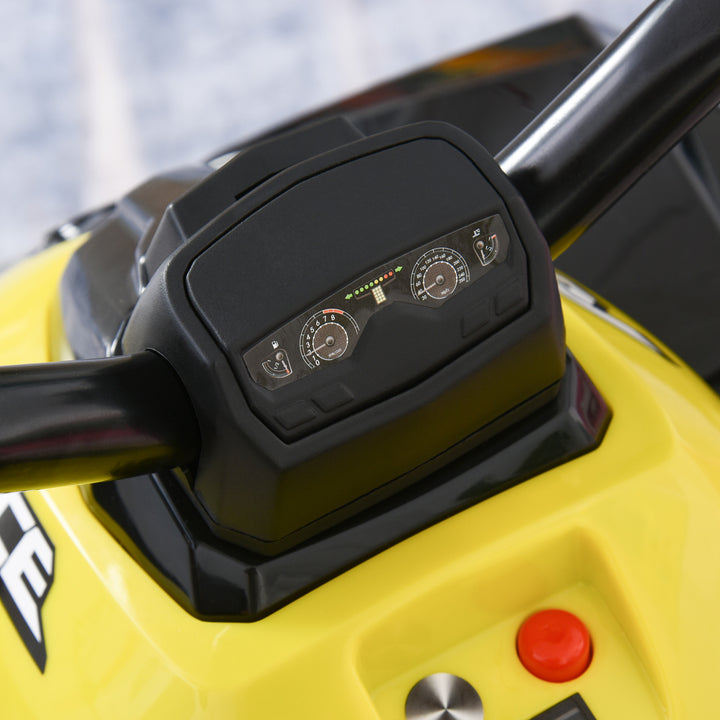 Toddler Kids Ride On Car Walker Foot To Floor Slider for 18 - 36 Months Yellow